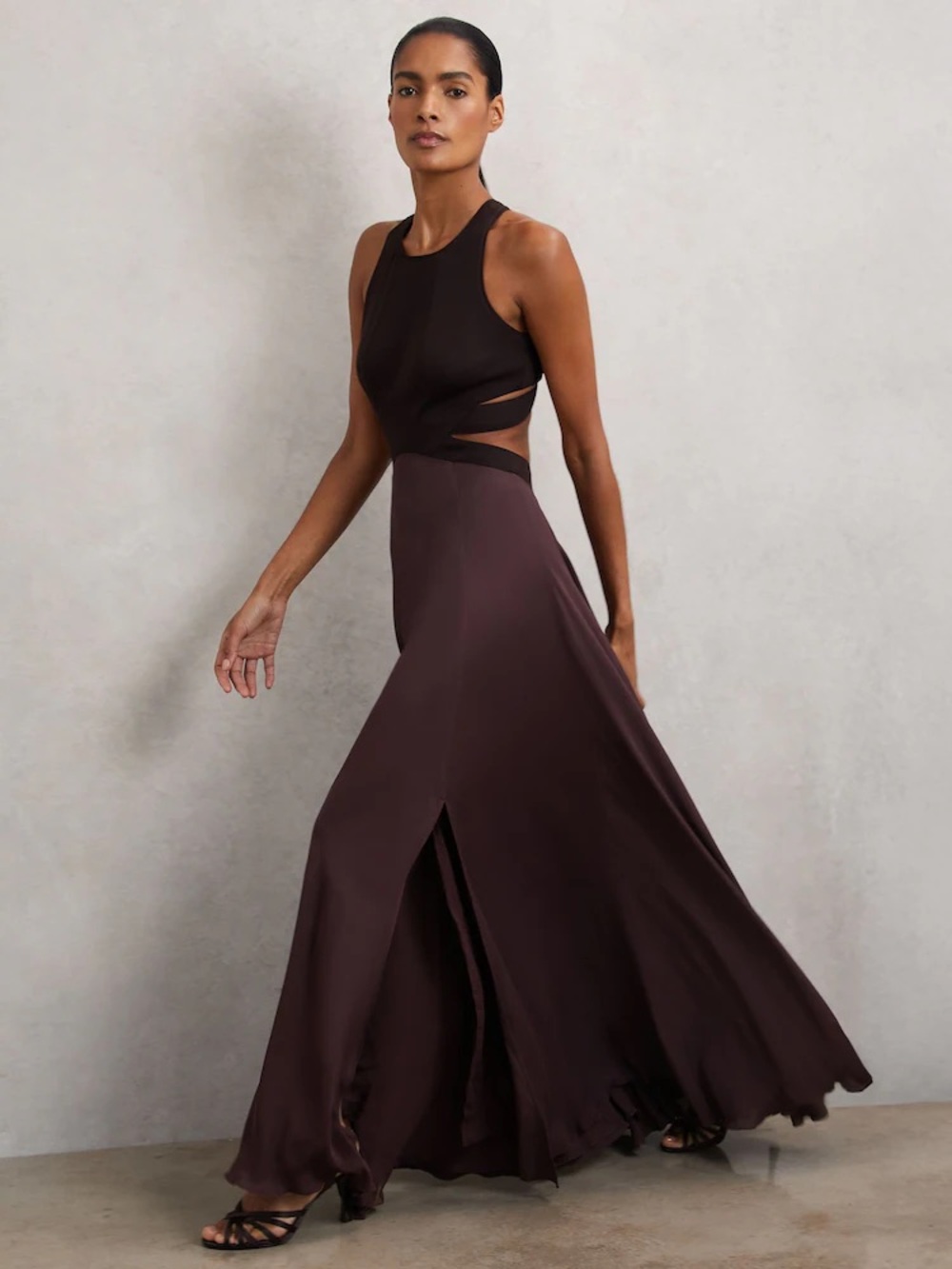 Reiss Paloma Cut-Out Racerback Maxi Dress *NWT* - Picture 4 of 6